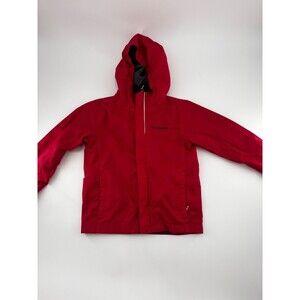 Columbia Youth XS Red Watertight II Rain Jacket Waterproof Omni-Tech Hooded